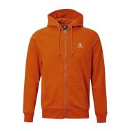 Sweat Zippé Orange Homme Converse 10020341 pas cher