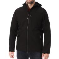 Veste Imperméable Noir Homme RMS26  Softshell Outdoor