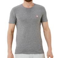 T-shirt Gris Homme Guess Core pas cher