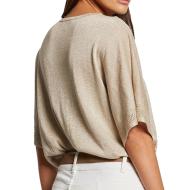 Pull Beige Femme Morgan MCHRIS vue 2