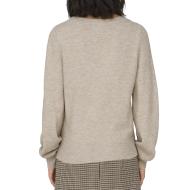 Pull Beige Femme JDY Boat vue 2