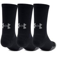 x3 paires de chaussettes noires Femme Under Armour Heatgear vue 2