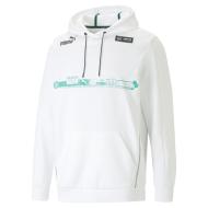 Sweat à Capuche Blanc Homme Puma AMG V6 pas cher