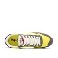 Baskets Jaunes/Kaki Homme Pepe jeans Natch Male vue 4