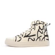 Baskets Blanches/Noires Homme Teddy Smith Ankle Boots pas cher