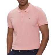 Polo Rose Homme Tommy Hilfiger Slim Placket pas cher