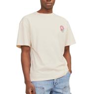 T-Shirt Beige Homme Jack & Jones Toast pas cher