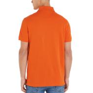 Polo Orange Vif Homme Tommy Hilfiger 1985 Regular vue 2