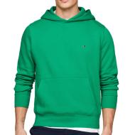 Sweat à Capuche Vert Homme Tommy Hilfiger Logo Hoody