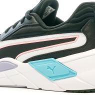 Baskets Noires/Blanches/Bleu Femme Puma Lex vue 7