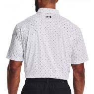 Polo Blanc/Noir Homme Under Armour Playoff vue 2