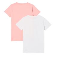 Lot x2 T-shirts Rose/Blanc Fille Calvin Klein Intense Power vue 2