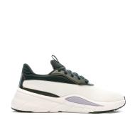 Baskets Noires/Blanches/Bleu Femme Puma Lex vue 2