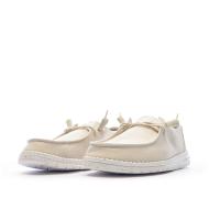 Chaussures Beige Femme Hey Dude Wendy Slub Canvas vue 6