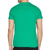 T-shirt Vert Homme Tommy Hilfiger MW0MW34428 vue 2