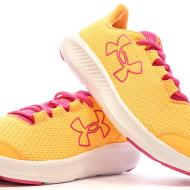 Chaussures de Running Orange Femme Under Armour Charged Pursuit 3 vue 7