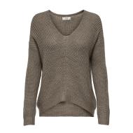 Pull Marron femme Jacqueline de Yong MEGAN pas cher