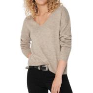 Pull gris avoine femme Jacqueline de Yong Elanora