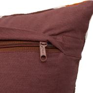 Coussin Orange/Violet Atmosphera Brod Hary vue 2