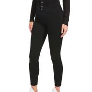 Jean Skinny Noir Femme Guess W0YA13D3OA4 pas cher