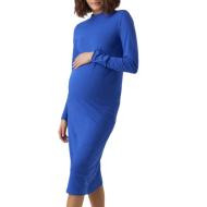 Robe de Grossesse Bleu Roi Femme Mamalicious Mlia pas cher