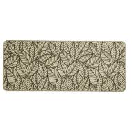 Tapis Beige/Noir à Imprimés 50x140cm Jungle pas cher