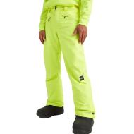 Pantalon de Ski Jaune Fluo Homme O'Neill Hammer