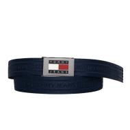 Ceinture Marine Tommy Hilfiger Heritage Webbing pas cher