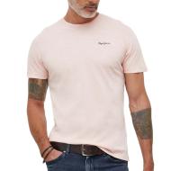 T-shirt Rose Homme Pepe jeans Wiltshire