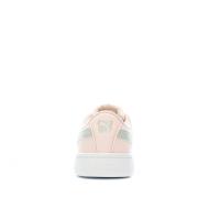 Baskets Rose/Gris pailleté Fille Puma Vikky Rainbow vue 3