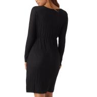 Robe Noir Femme Vero Moda Maternity Cira vue 2