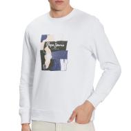 Sweat Blanc Homme Pepe jeans Oldwive Crew