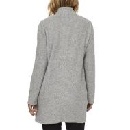 Manteau Gris Femme Vero Moda Brushedkatrine vue 2