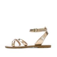 Sandales Rose Gold Femme Chattawak PERLA pas cher