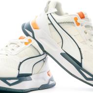 Baskets Blanc/Orange Homme Puma Mirage 383107 vue 7