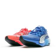 Chaussures de Sport Bleu/Rouge Femme Puma Fast-fwd Nitro E pas cher