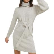 Robe Col Roulé Beige Femme JDY Roll Neck