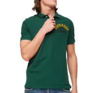 Polo Vert Homme Superdry Vintage Superstate pas cher