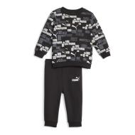 Survêtement Noir/Gris Garçon Puma Jogger pas cher