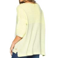 Pull jaune femme Deeluxe Anita vue 2