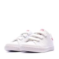 Stan Smith Baskets Blanc Rose Fille Adidas Espace des marques