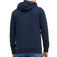 Sweat Marine/Rouge Homme Jack and Jones Corp vue 2