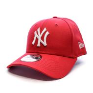 Casquette Rouge Fille New Era League Basic Neyyan pas cher