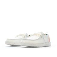 Chaussures Blanches Femme Hey Dude Wendy Fringe vue 6