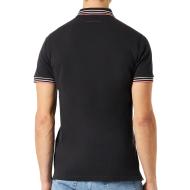 Polo Noir/Rose Homme Teddy Smith Pasian vue 2