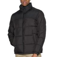 Doudoune Noire Homme Jack & Jones Puffer Collar pas cher