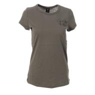 T-shirt Gris Femme G-Star RAW Handwritten