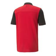 Polo Rouge Homme Puma Scuderia Ferrari Race vue 2