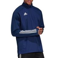 Sweat 1/2 zip marine homme Adidas Condivo20 WRM TOP pas cher