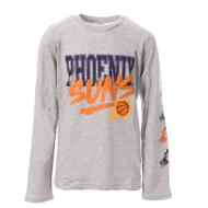 Phoenix Suns T-shirt Manches Longues Gris Garçon NBA Get Busy